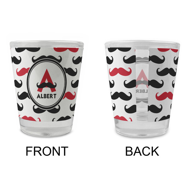 Mustache Print Glass Shot Glass - Standard - APPROVAL
