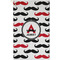 Mustache Print Golf Towel (Personalized) - APPROVAL (Small Full Print)
