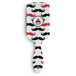 Mustache Print Hair Brushes (Personalized)