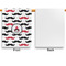Mustache Print House Flags - Single Sided - APPROVAL