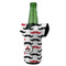 Mustache Print Jersey Bottle Cooler - ANGLE (on bottle)