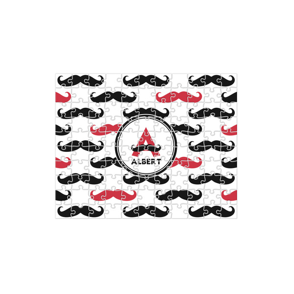 Custom Mustache Print 110 pc Jigsaw Puzzle (Personalized)