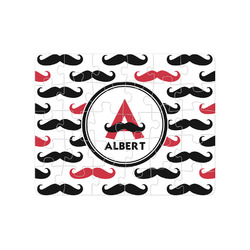 Mustache Print Jigsaw Puzzles (Personalized)