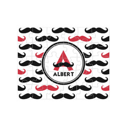 Mustache Print Jigsaw Puzzles (Personalized)