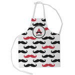 Mustache Print Kid's Apron - Small (Personalized)