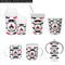 Mustache Print Kid's Drinkware - Customized & Personalized