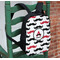 Mustache Print Kids Backpack - In Context