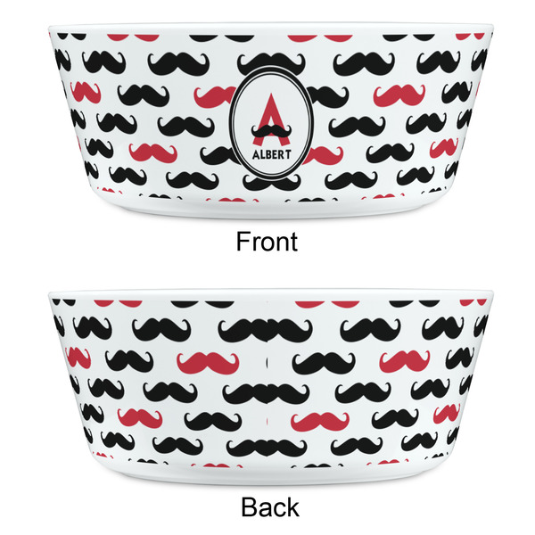 Mustache Print Kids Bowls - APPROVAL