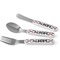 Mustache Print Kid's Flatware (Personalized)