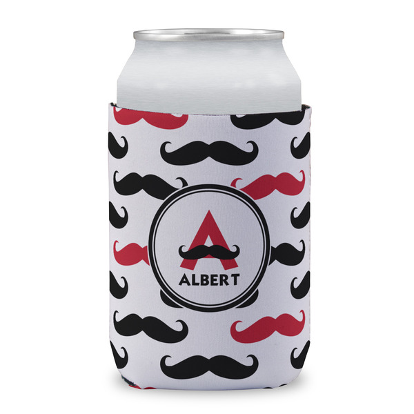 Mustache Print Can Sleeve