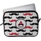 Mustache Print Laptop Sleeve / Case (Personalized)