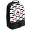 Mustache Print Backpacks - Black (Personalized)