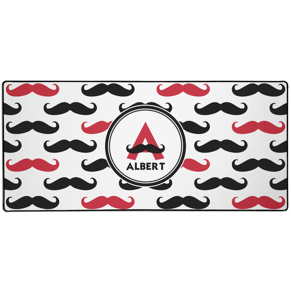 Custom Mustache Print Gaming Mouse Pad (Personalized)