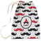 Mustache Print Laundry Bag (Personalized)