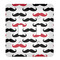 Mustache Print Personalized Light Switch Cover (2 Toggle Plate)