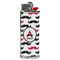 Mustache Print Lighter Case - Front