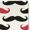 Mustache Print Linen Placemat - DETAIL