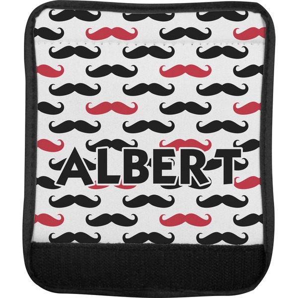 Mustache Print Luggage Handle Wrap (Approval)
