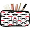 Mustache Print Makeup / Cosmetic Bag (Personalized)