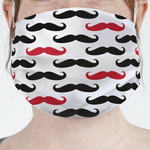 Mustache Print Face Mask Cover