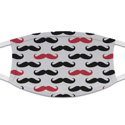 Mustache Print Cloth Face Mask (T-Shirt Fabric) (Personalized)
