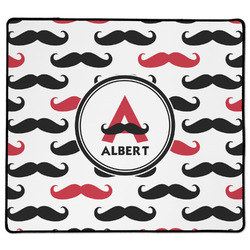 Mustache Print XL Gaming Mouse Pad - 18" x 16" (Personalized)