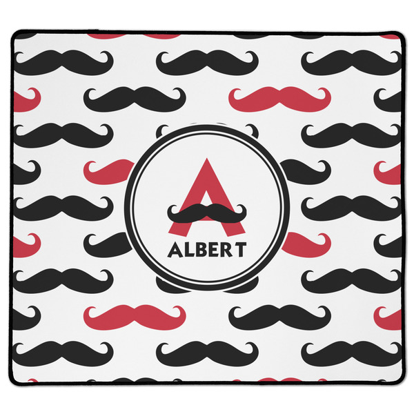 Custom Mustache Print XL Gaming Mouse Pad - 18" x 16" (Personalized)