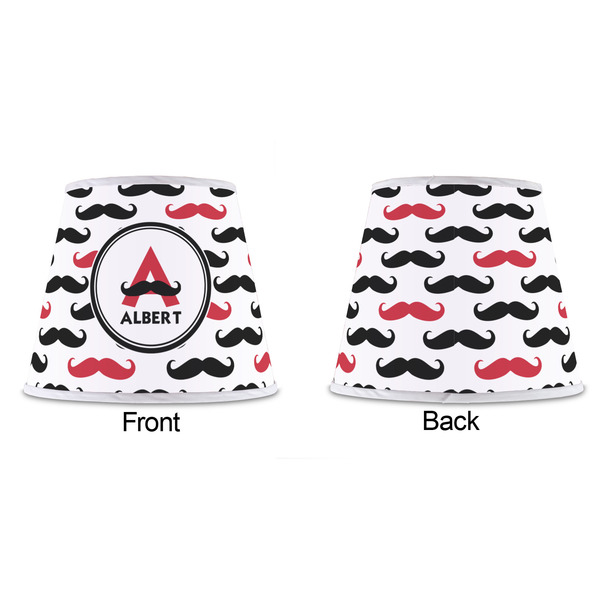 Mustache Print Poly Film Empire Lampshade - Approval