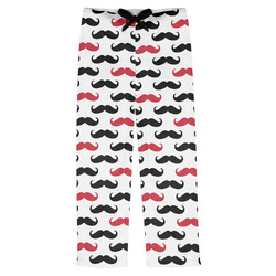 Mustache Print Mens Pajama Pants - XS (Personalized)