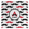 Mustache Print Microfiber Dish Rag - APPROVAL