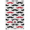 Mustache Print Microfiber Dish Towel - APPROVAL