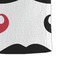 Mustache Print Microfiber Dish Towel - DETAIL