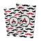 Mustache Print Microfiber Golf Towel - PARENT/MAIN