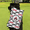 Mustache Print Microfiber Golf Towels - Small - LIFESTYLE