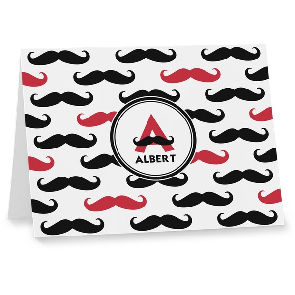Custom Mustache Print Note cards (Personalized)