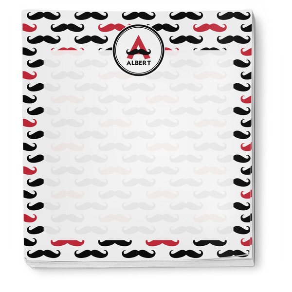 Mustache Print Notepad - Apvl