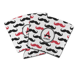 Mustache Print Party Cup Sleeve (Personalized)