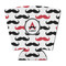Mustache Print Party Cup Sleeve - with Bottom (Personalized)