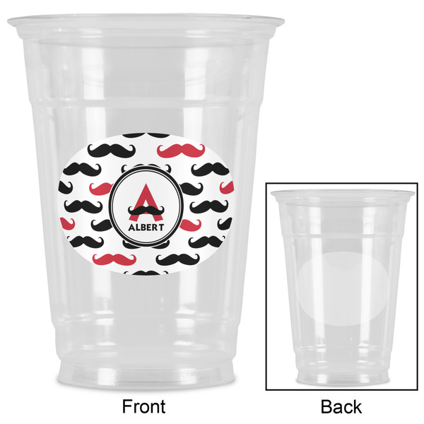Mustache Print Party Cups - 16oz - Approval