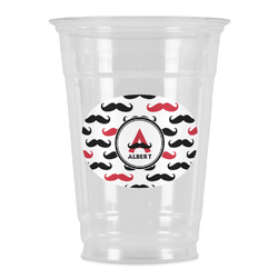 Mustache Print Party Cups - 16oz (Personalized)