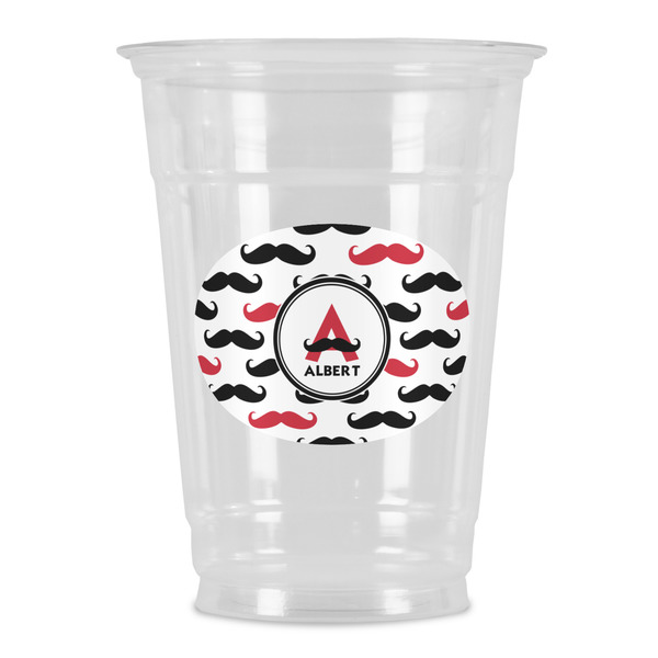 Custom Mustache Print Party Cups - 16oz (Personalized)
