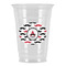 Mustache Print Party Cups - 16oz (Personalized)