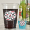 Mustache Print Party Cups - 16oz - In Context