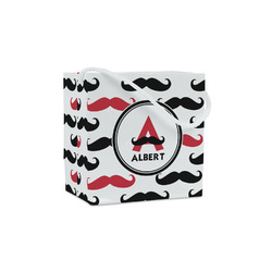 Mustache Print Party Favor Gift Bags - Matte (Personalized)