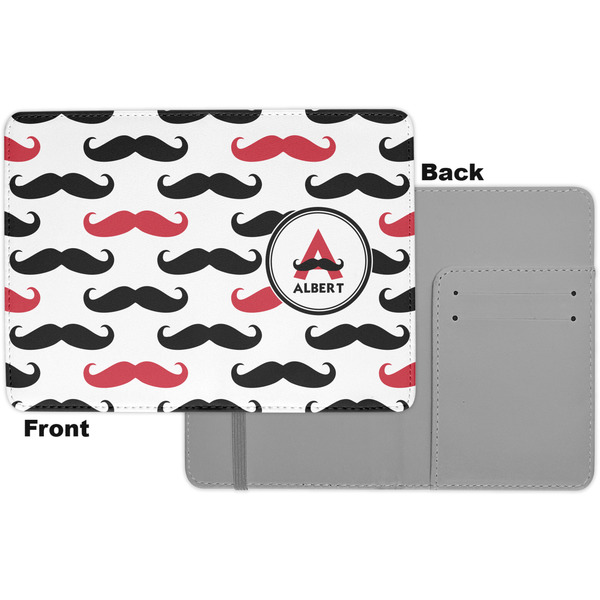 Mustache Print Passport Holder - Apvl