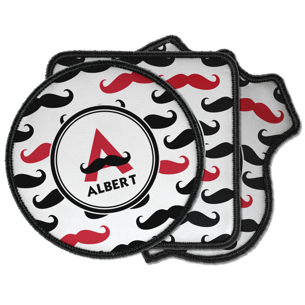 Custom Mustache Print Iron on Patches (Personalized)
