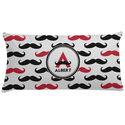 Mustache Print Pillow Case (Personalized)