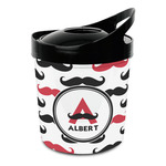Mustache Print Plastic Ice Bucket (Personalized)
