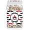 Mustache Print Dog Treat Jar (Personalized)