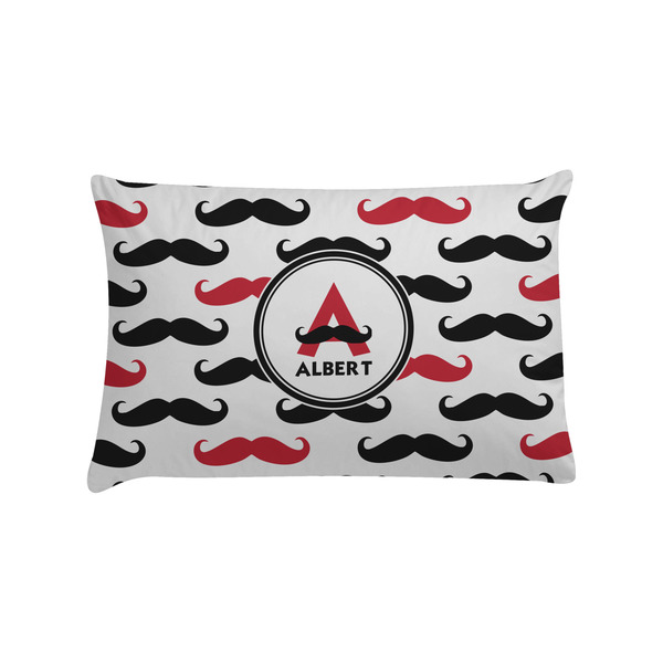 Custom Mustache Print Pillow Case - Standard (Personalized)